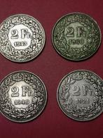 Zwitserland. 2 Francs 1921-1960 (Zonder minimumprijs)