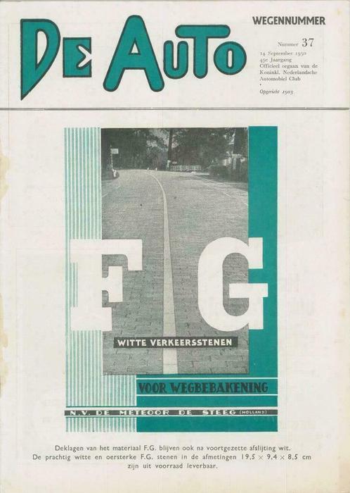 1950 De Auto magazine 45e Jaargang Nederlands, Boeken, Auto's | Folders en Tijdschriften, Gelezen, Algemeen, Verzenden