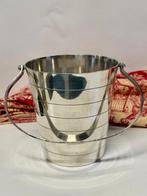 Champagne koeler - Art Déco, ijsemmer - verzilverd -
