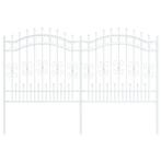 Hek 165cm Staal | Tweedekansje | OP=OP, Met poort, Nieuw, Ophalen of Verzenden, Tuinhek