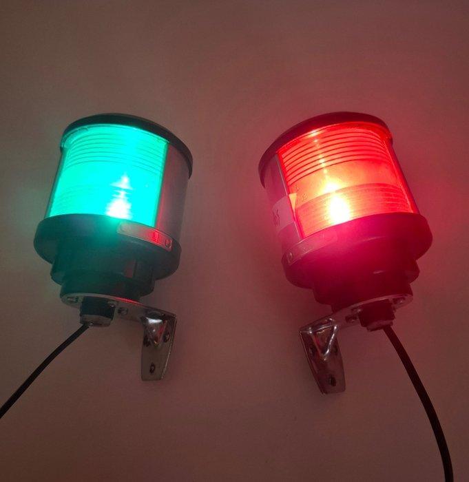 DHR Den Haan Rotterdam Navigation lamp - bakboord- en, Antiek en Kunst, Curiosa en Brocante