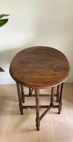 Hangoortafel - Eik - hangoor tafel sidetable, Antiek en Kunst