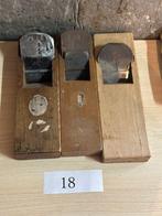 Japanese Vintage Kanna Smoothing Planes (Lot of 3): Signed