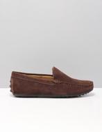 Moccasino bellagio mocassins heren bruin  d.brown suede 40, Kleding | Heren, Schoenen, Verzenden, Nieuw, Moccasino
