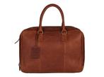 Burkely Antique Avery Unisex Laptoptas 15.6 - Cognac, Verzenden, Zo goed als nieuw