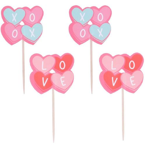 PME Taartprikkers Snoephartjes 24st., Hobby en Vrije tijd, Taarten en Cupcakes maken, Nieuw, Verzenden