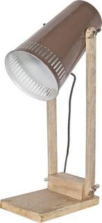 BePureHome SALE STANDS HOUTEN TAFELLAMP TAUPE, Antiek en Kunst, Antiek | Lampen, Verzenden