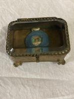 Reliekhouder (2) - Glas, Metaal, Textiel - 1850-1900 - Sint