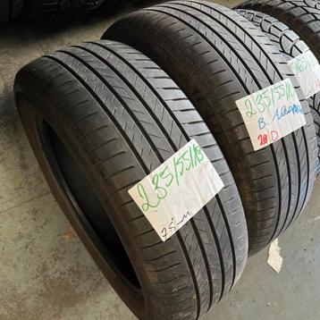 2 x Bridgestone Alenza 001 235-55-19 Zomerbanden 7,5mm beschikbaar voor biedingen