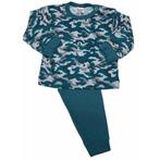 Kinderpyjama Camouflage Zeegroen - Beeren-50/56 NIEUW, Kinderen en Baby's, Babykleding | Maat 50, Ophalen of Verzenden, Nieuw