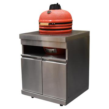 Kamado met meubel 18inch 58x68xH90 cm beschikbaar voor biedingen