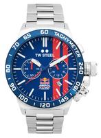 TW Steel CS121 Canteen Red Bull Ampol horloge Chrono 45 mm, Sieraden, Tassen en Uiterlijk, Horloges | Heren, Overige merken, Staal