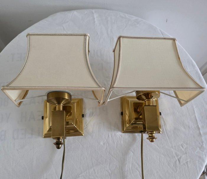 Herda Amsterdam - Wandlamp (2) - Messing, Antiek en Kunst, Curiosa en Brocante