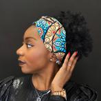 Haarband / Hoofdband in Afrikaanse print - Volwassenen - Bla, Nieuw, Ophalen of Verzenden
