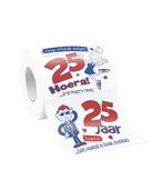 Toiletpapier 25 Jaar, Hobby en Vrije tijd, Feestartikelen, Nieuw, Verzenden