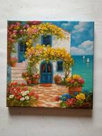 Gabriele Fabris (1958) - Rustico sul mare (Paesaggio, Antiek en Kunst, Kunst | Schilderijen | Klassiek