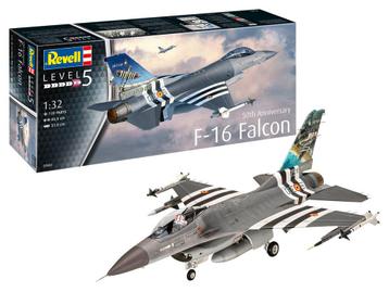 Revell 03802 50th Anniversary F-16 Falcon Bouwpakket Schaal beschikbaar voor biedingen