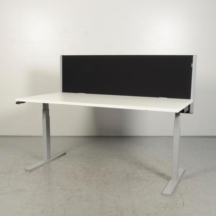 Scheidingswand Dutchscreen - Zwart - 160 x 60 cm, Zakelijke goederen, Kantoor en Winkelinrichting | Kantoormeubilair en Inrichting