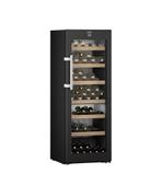 wijnklimaatkast | 2 zones | 131 flessen | BlackSteel | +5..., Verzenden, Nieuw in verpakking