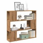 vidaXL Boekenkast/kamerscherm 100x24x94 cm artisanaal, Huis en Inrichting, Kasten | Boekenkasten, Verzenden, Nieuw, Overige houtsoorten