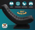 Relax Lounger Aberdeen Stof Zwart (Meubelen, Interieur), Verzenden, Nieuw