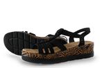 Rieker Sandalen in maat 41 Zwart | 10% extra korting, Verzenden, Zwart, Sandalen of Muiltjes, Zo goed als nieuw