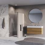 Brauer Void - Carving Nisdeur - Helder Glas - 60 x 200 cm -, Ophalen of Verzenden, Nieuw, Rvs