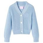 vidaXL Kindervest gebreid 98 blauw, Verzenden, Nieuw