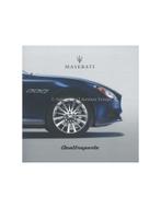 2017 MASERATI QUATTROPORTE GRANLUSSO GRANSPORT BROCHURE, Nieuw, Author