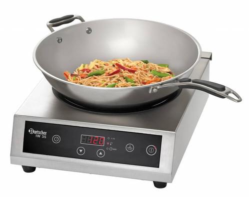 Ronde Inductie Wokstel met Wokpan 3500Watt | Zone 26cmØ, Zakelijke goederen, Horeca | Keukenapparatuur, Verzenden