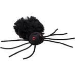 Pluche zwarte spin knuffel 13 cm - Knuffel spinnen, Kinderen en Baby's, Speelgoed | Knuffels en Pluche, Nieuw, Ophalen of Verzenden