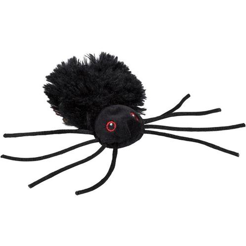 Pluche zwarte spin knuffel 13 cm - Knuffel spinnen, Kinderen en Baby's, Speelgoed | Knuffels en Pluche, Ophalen of Verzenden