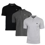 Donnay Donnay Heren - 3-Pack - Polo shirt Noah - Zwart /, Kleding | Heren, Polo's, Verzenden, Nieuw