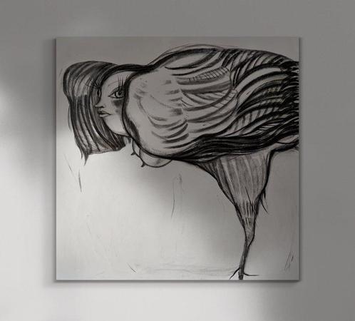 Yana Medow - Sirin XXL, Antiek en Kunst, Kunst | Schilderijen | Modern