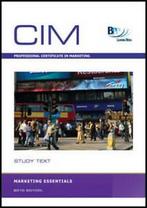 CIM - Marketing Essentials: Study Text by BPP Learning Media, Gelezen, Bpp Learning Media, Verzenden