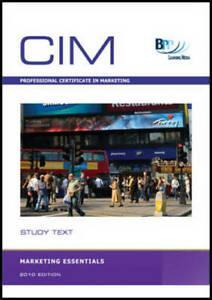 CIM - Marketing Essentials: Study Text by BPP Learning Media, Boeken, Taal | Engels, Gelezen, Verzenden