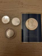 Frankrijk. Lot de 4 médailles et jetons en argent, 1981/1992