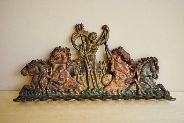 Rek - Antieke gietijzeren pijpenrek, Antiek en Kunst, Antiek | Overige Antiek