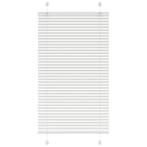 vidaXL Plissé rolgordijn 75x150 cm stofbreedte 74,4 cm, Verzenden, Nieuw, Wit