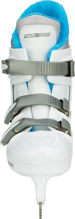 Nijdam kunstschaats maat 41 - Hardboot Wit/Zilver/Kobalt, Ophalen of Verzenden, Gebruikt, Nijdam