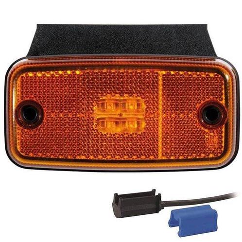 LED markeringslicht amber  | 12-24v | TRALERT®, Auto diversen, Aanhangwagen-onderdelen, Verzenden