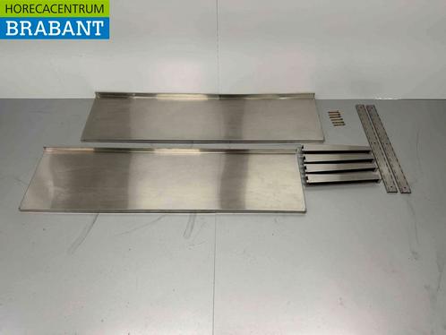 RVS Dubbel Wandschap Schap Basic-line 150 x 40 cm Horeca, Zakelijke goederen, Horeca | Keukenapparatuur, Nieuw in verpakking, Ophalen of Verzenden