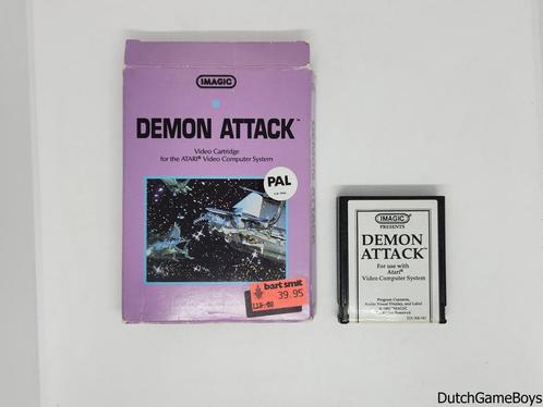 Atari 2600 - Imagic - Demon Attack - Purple Box - White Labe, Spelcomputers en Games, Games | Atari, Gebruikt, Verzenden