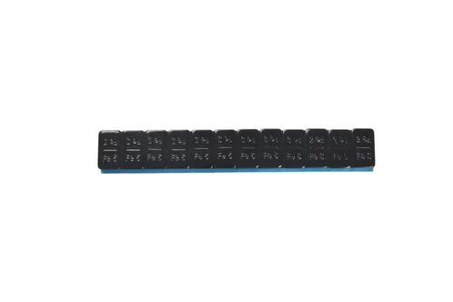 Plaklood 12 × 5 gram, 100 stuks – 6 kg, zwart gecoat, Auto diversen, Autogereedschap
