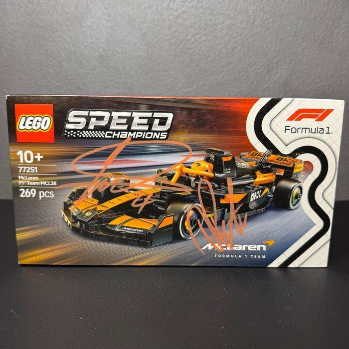 Mclaren - Lando Norris & Oscar Piastri Signed - 2024 - Lego, Verzamelen, Automerken, Motoren en Formule 1