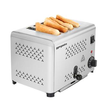 GGM Gastro | Broodrooster - 1,8 kW - voor 4 sneetjes | TOET4 beschikbaar voor biedingen