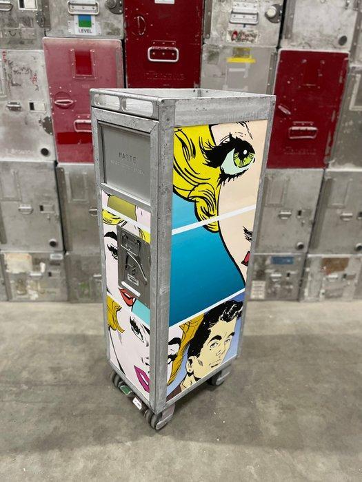 Driessen - Trolleys van luchtvaartmaatschappijen -, Antiek en Kunst, Antiek | Wandborden en Tegels