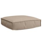 vidaXL Palletkussen voor zitting Taupe 60 x 60 x 12 cm, Huis en Inrichting, Woonaccessoires | Kussens, Verzenden, Nieuw