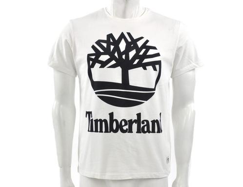 Timberland - SS Big Logo Tee - Organisch t-shirt - S, Kleding | Heren, T-shirts