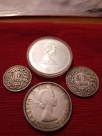 Canada, Zwitserland. Collection of coins  (Zonder, Postzegels en Munten